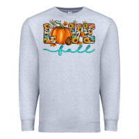 Heather Grey love fall love Premium Sweatshirt - Artiststas