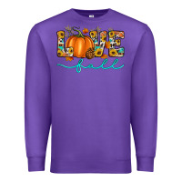 Purple love fall love Premium Sweatshirt - Artiststas