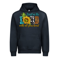 Navy trust in the lord with all your heart Urban Hoodie - NancyCooperArtShop