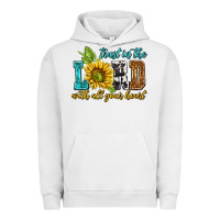 Pigment Lunar Rock trust in the lord with all your heart Urban Hoodie - NancyCooperArtShop