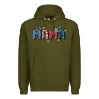 Army Green 4th july mama Premium Hoodie - MaliasSmallBusiness