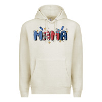 Oatmeal Heather 4th july mama Premium Hoodie - MaliasSmallBusiness
