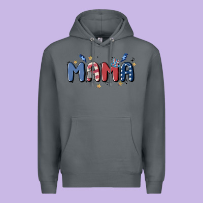 4th July Mama Premium Hoodie Designed By Maliassmallbusiness