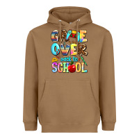 Toasted Coconut game over back to school Heavyweight Hoodie - AdoDesignShop