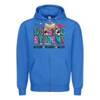 True Royal nursing student Zipper Hoodie - Zillion Design Studio