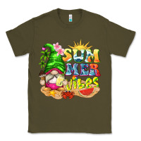 Army Green summer vibes gnome tbw Classic Tee - texasbilliewilder