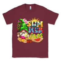 Burgundy summer vibes gnome tbw Classic Tee - texasbilliewilder