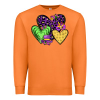 Carrot hearts mardi gras Premium Sweatshirt - JahusDesignShop