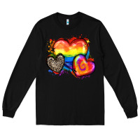 Black pride hearts Long Sleeve Tee - Zillion Design Studio
