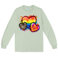 Matcha pride hearts Long Sleeve Tee - Zillion Design Studio