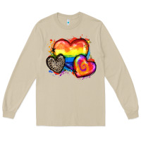 Mushroom pride hearts Long Sleeve Tee - Zillion Design Studio