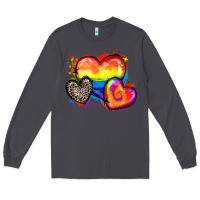 Smoke pride hearts Long Sleeve Tee - Zillion Design Studio