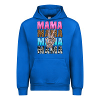 Cobalt mama skeleton peace leopard pattern Urban Hoodie - NancyCooperArtShop
