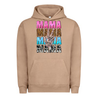 Pigment Burro mama skeleton peace leopard pattern Urban Hoodie - NancyCooperArtShop