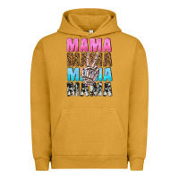 Pigment Peanut Butter mama skeleton peace leopard pattern Urban Hoodie - NancyCooperArtShop