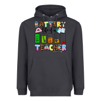 Smoke battery life of a teacher Heavyweight Hoodie - AdoDesignShop