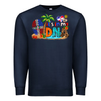 Navy it's in my dna Premium Sweatshirt - AdoDesignShop