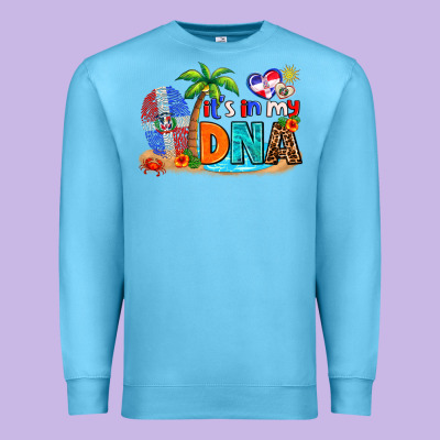 It's In My Dna Premium Sweatshirt Designed By Adodesignshop