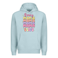 Blue Mist bunny mama Premium Hoodie - MaliasSmallBusiness