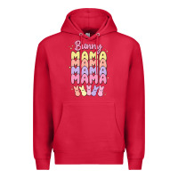 Cardinal bunny mama Premium Hoodie - MaliasSmallBusiness