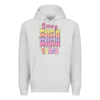 Dove Grey bunny mama Premium Hoodie - MaliasSmallBusiness