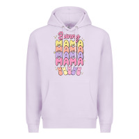 Lilac bunny mama Premium Hoodie - MaliasSmallBusiness