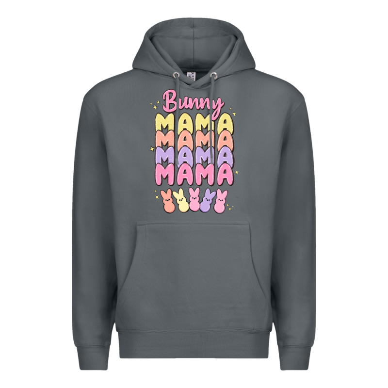 Bunny Mama Premium Hoodie by MaliasSmallBusiness | Teevron