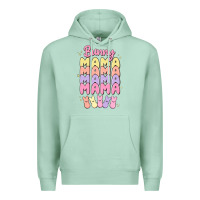 Seafoam bunny mama Premium Hoodie - MaliasSmallBusiness
