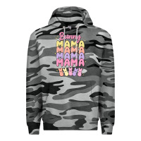 Slate Camo bunny mama Premium Hoodie - MaliasSmallBusiness