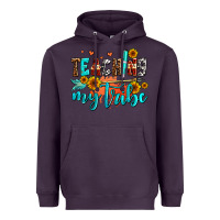 Plum teaching my tribe Heavyweight Hoodie - AdoDesignShop