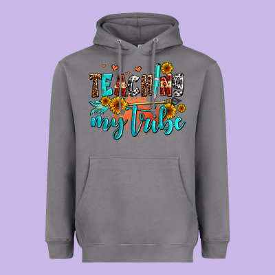 Teaching My Tribe Heavyweight Hoodie Designed By Adodesignshop