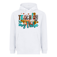 White teaching my tribe Heavyweight Hoodie - AdoDesignShop