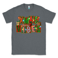 Charcoal Heather Christmas xmas vibes Classic Tee - FaDigitalArtStudio