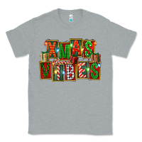 Heather Grey Christmas xmas vibes Classic Tee - FaDigitalArtStudio