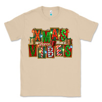 Mushroom Christmas xmas vibes Classic Tee - FaDigitalArtStudio
