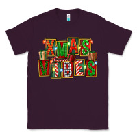 Plum Christmas xmas vibes Classic Tee - FaDigitalArtStudio