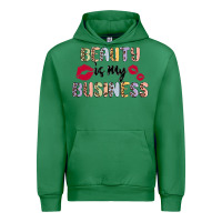 Emerald beauty is my business Urban Hoodie - MaliasSmallBusiness