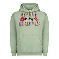 Pigment Oil Green beauty is my business Urban Hoodie - MaliasSmallBusiness