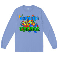 Colony Blue grandma of a warrior Long Sleeve Tee - Zillion Design Studio