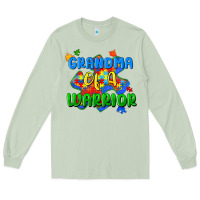 Matcha grandma of a warrior Long Sleeve Tee - Zillion Design Studio