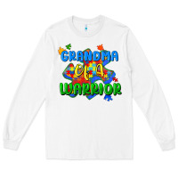White grandma of a warrior Long Sleeve Tee - Zillion Design Studio