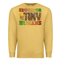 Antique Gold educator of tiny humans Premium Sweatshirt - BundleAndBundleShop