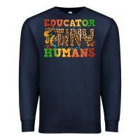 Navy educator of tiny humans Premium Sweatshirt - BundleAndBundleShop
