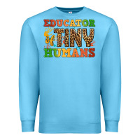 Ocean Blue educator of tiny humans Premium Sweatshirt - BundleAndBundleShop