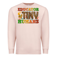 Pale Pink educator of tiny humans Premium Sweatshirt - BundleAndBundleShop