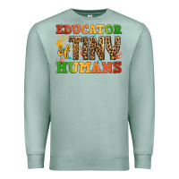 Seafoam educator of tiny humans Premium Sweatshirt - BundleAndBundleShop