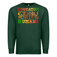 Sports Green educator of tiny humans Premium Sweatshirt - BundleAndBundleShop