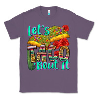 Lavender let's taco bout it Classic Tee - Zillion Design Studio