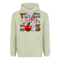 Matcha teach like a boss Heavyweight Hoodie - AdoDesignShop