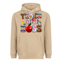 Mushroom teach like a boss Heavyweight Hoodie - AdoDesignShop